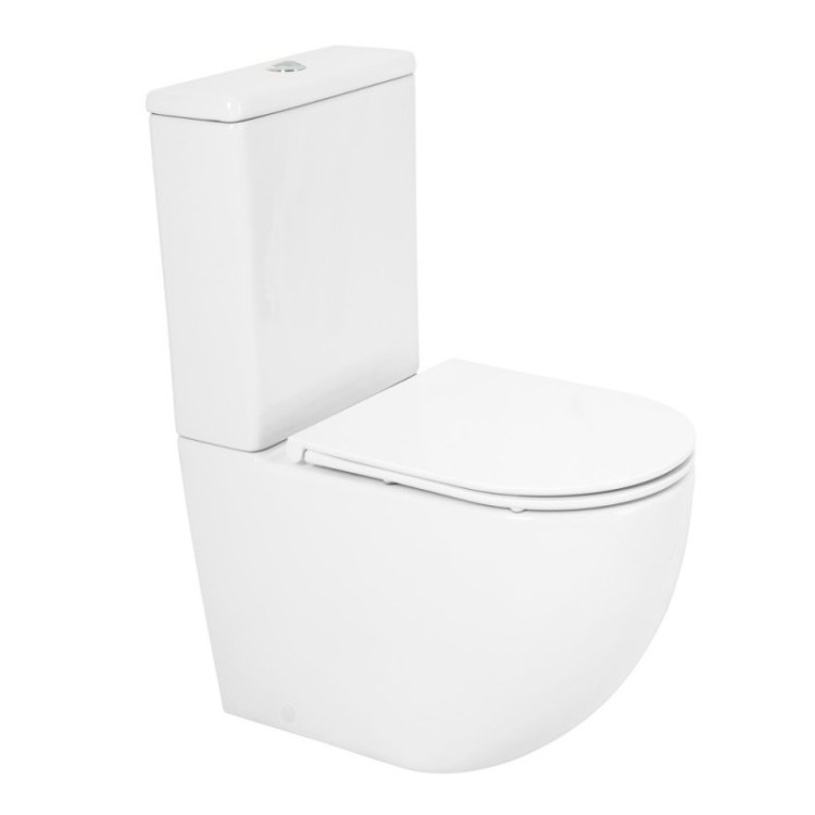 Сиденье дюропласт, soft close, металлическое крепление Cezares CZR-GN-SC