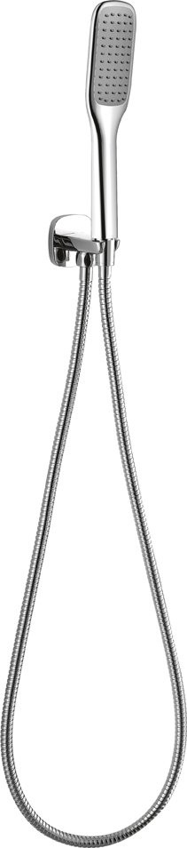 Ручной душ со шлангом,штуцером и держателем Cezares TESORO-F-KD-01