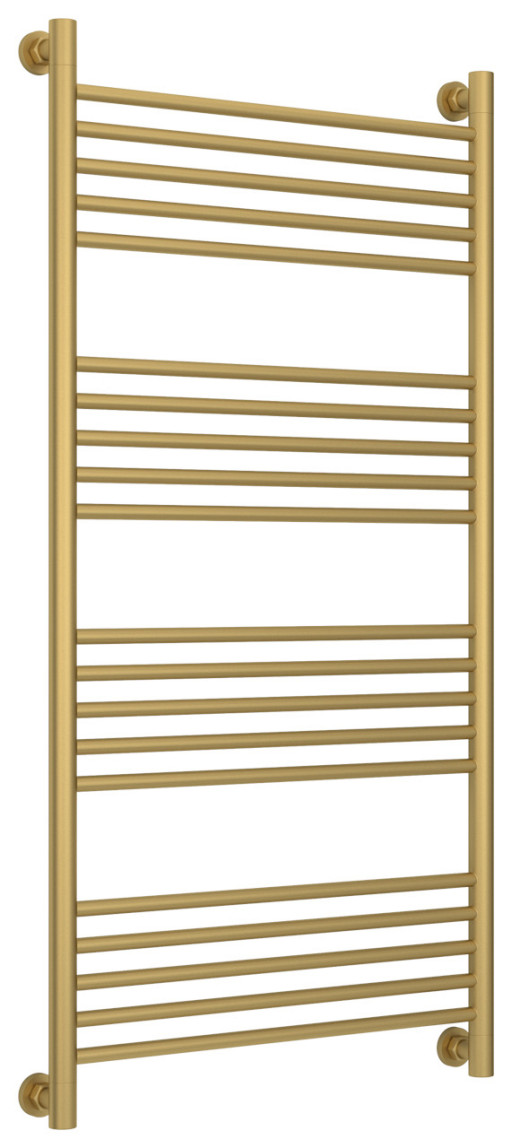 Полотенцесушитель водяной Сунержа Богема+ прямая 1200х600 Матовое золото