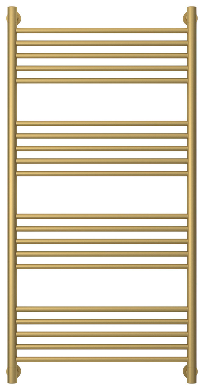 Полотенцесушитель водяной Сунержа Богема+ прямая 1200х600 Матовое золото