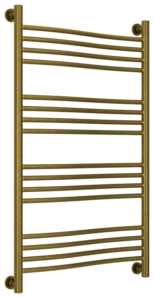 Полотенцесушитель водяной Сунержа Флюид+ 1000х600 Состаренная бронза