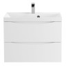 База под раковину подвесная с двумя выкатными ящиками, 700x450x500 BelBagno MARINO-700-2C-SO-NL-P