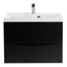 База под раковину подвесная с двумя выкатными ящиками, 700x450x500 BelBagno MARINO-700-2C-SO-NL-P