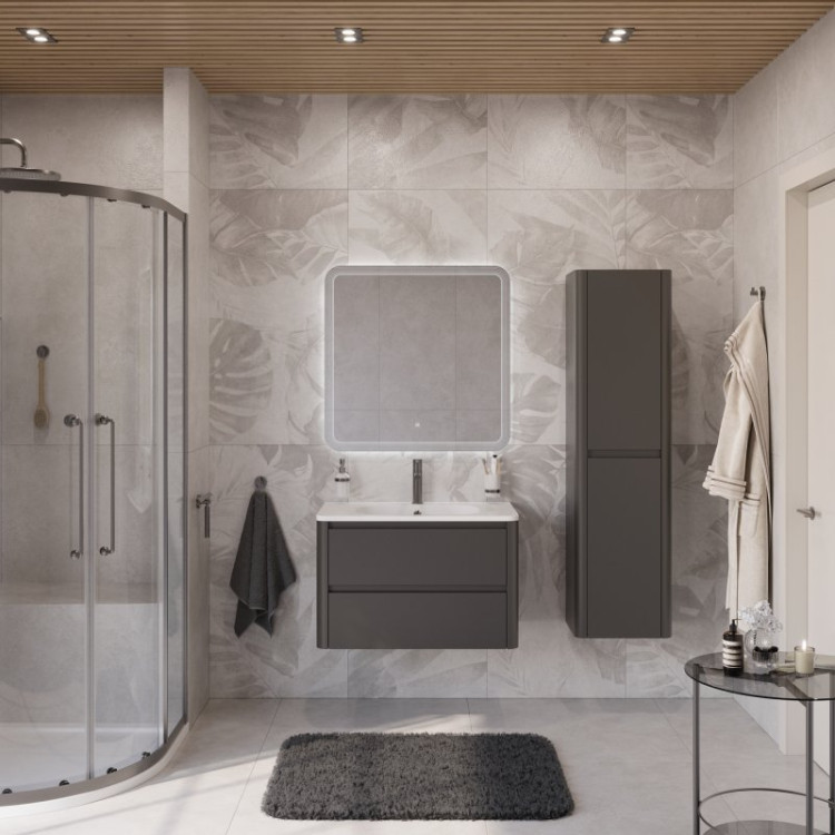 База под раковину подвесная с двумя выкатными ящиками 996x478x500 Cezares RELAX-1000-2C-SO-RC-P