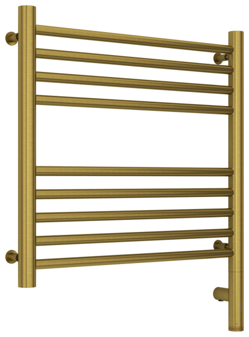 Полотенцесушитель электрический Сунержа Богема 3.0 прямая 500х500 МЭМ правый Состаренная латунь