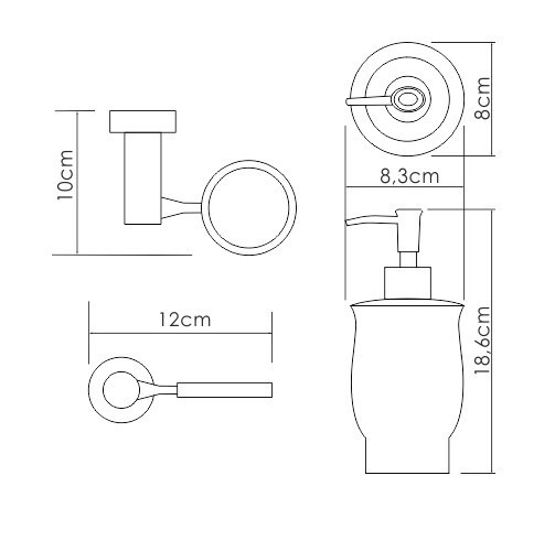 WasserKRAFT K-24299 Дозатор для жидкого мыла