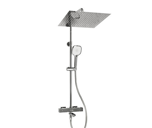 WasserKRAFT A199.119.065.087.CH Thermo Душевой комплект с термостатическим смесителем