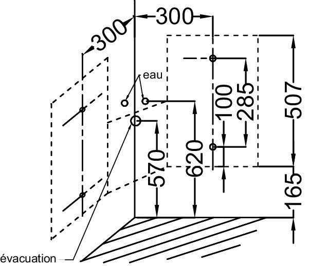Угловая мебель под умывальник Jacob Delafon ODEON UP EB864-442