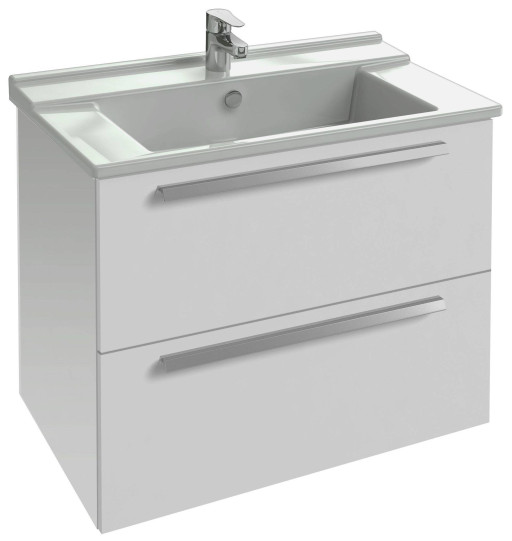 Мебель 77 см для раковины-столешницы, серый антрацит Jacob Delafon STRUKTURA EB1277-N14