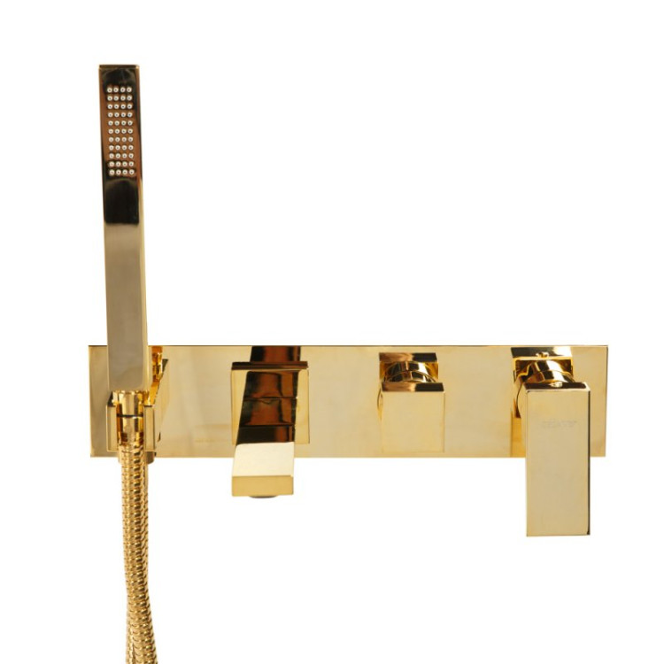 Встраиваемый смеситель для ванны и душа однорычажный Cezares UNIKA-VDM2-02