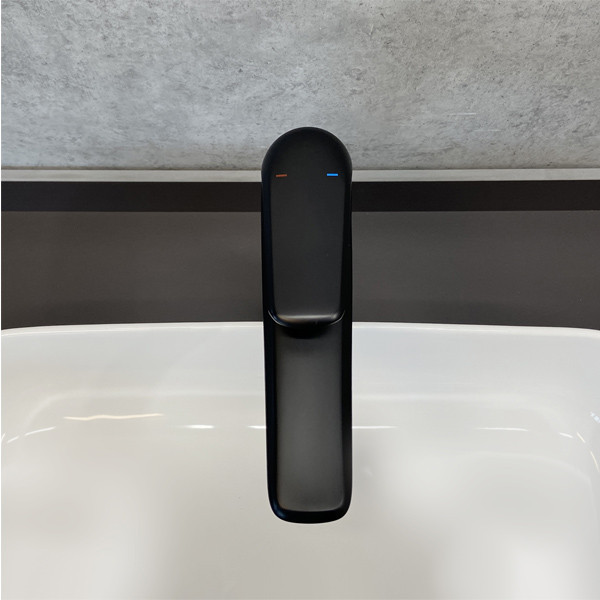 COMFORTY. Смеситель для раковины, картридж 35 мм, черный матовый, FC074B-CMT