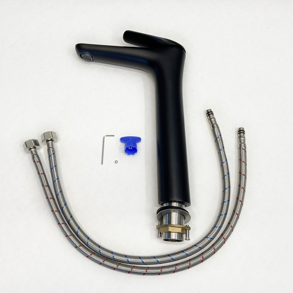 COMFORTY. Смеситель для раковины, картридж 35 мм, черный матовый, FC074B-CMT