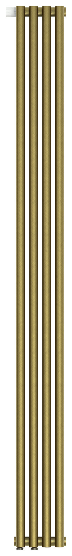 Отопительный радиатор Сунержа Эстет-1 EU50 левый 1800х180 4 секции Состаренная бронза