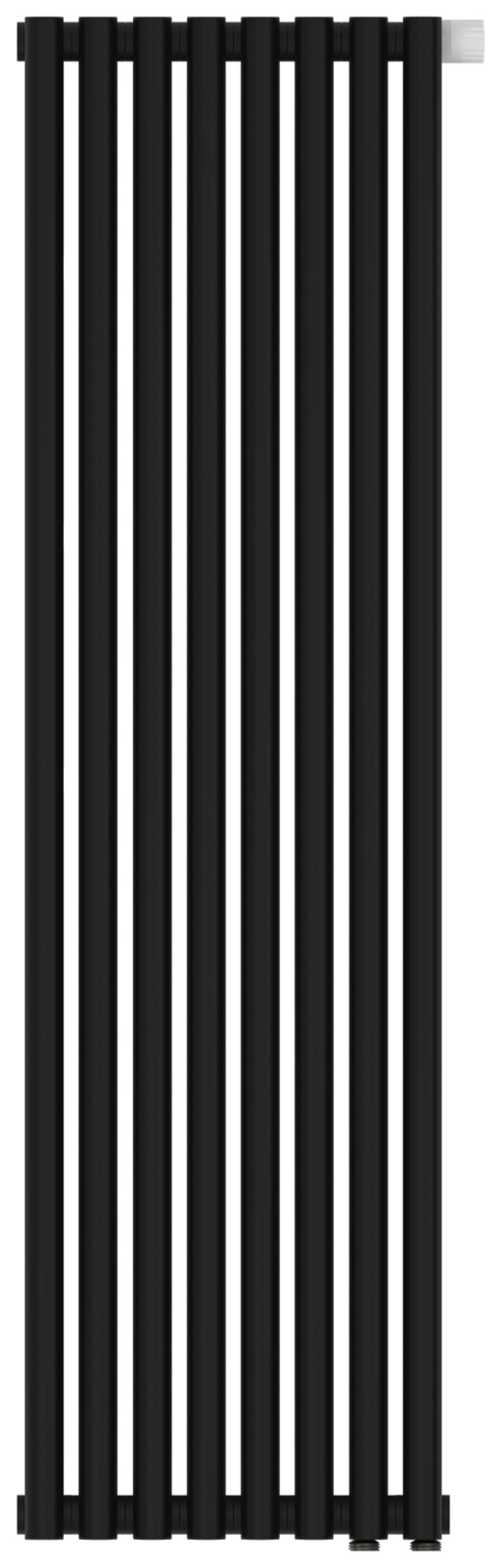 Отопительный радиатор Сунержа Эстет-11 EU50 1200х360 8 секций Матовый чёрный