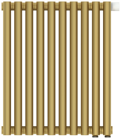 Отопительный радиатор Сунержа Эстет-11 EU50 500х450 10 секций Матовое золото