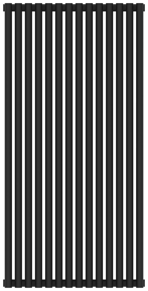 Отопительный радиатор Сунержа Эстет-00 1200х630 14 секций Тёмный титан муар