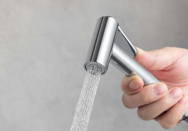 Комплект для гигиенического душа встроенный Aquatek (cмеситель + гигиеническая лейка + шланг) AQ1019CR ВЕГА