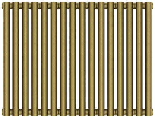 Отопительный радиатор Сунержа Эстет-11 500х720 16 секций Состаренная бронза