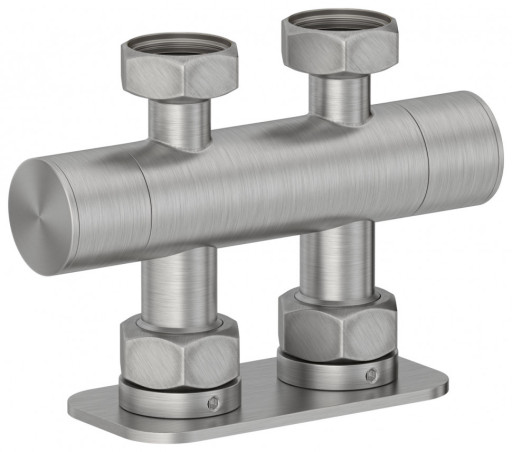 Вентиль 2х3/4&quot; Сунержа прямой скрытый-скрытый EU50 Сатин