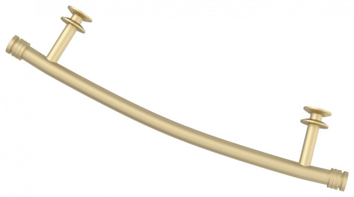 Полка выгнутая Сунержа 370 Матовая шампань