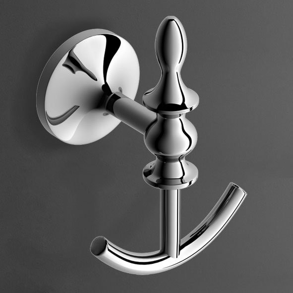 Крючок двойной ART&MAX AM-E-4286B-Br