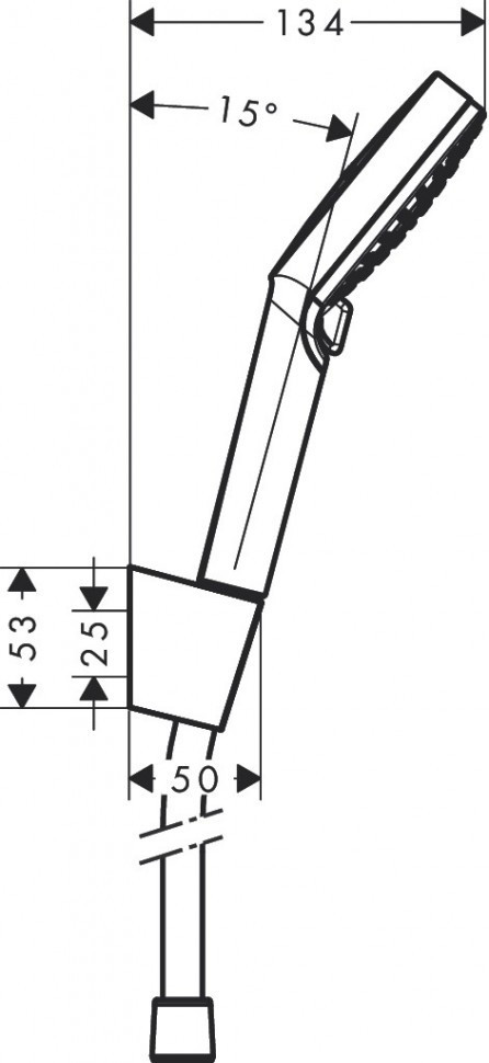 Душевой гарнитур Hansgrohe Crometta 26692400