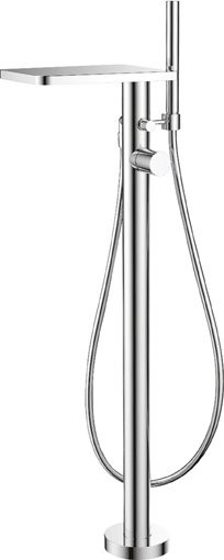 Напольный смеситель для ванны с ручным душем Cezares CASCADO-F-VDP-01