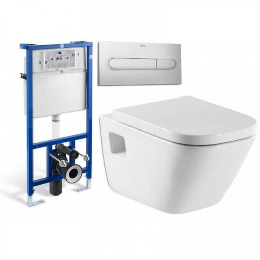 Комплект унитаза с инсталляцией Roca The Gap 789009000/PL4