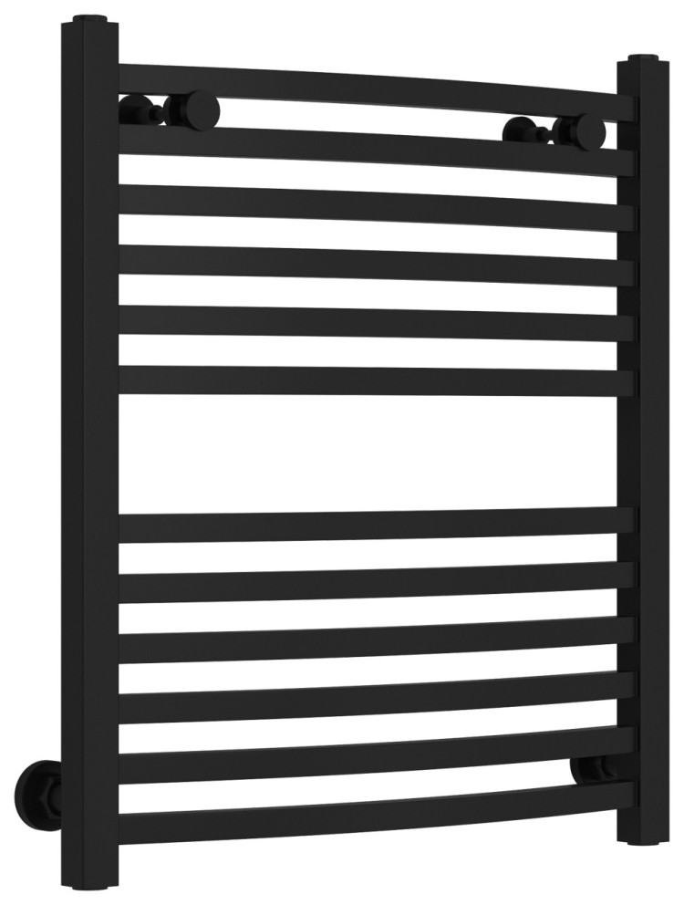 Полотенцесушитель водяной Сунержа Аркус 600х500 Матовый чёрный