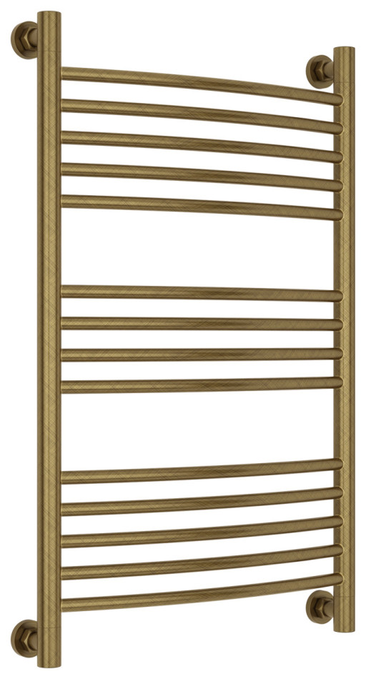 Полотенцесушитель водяной Сунержа Богема+ выгнутая 800х500 Состаренная бронза