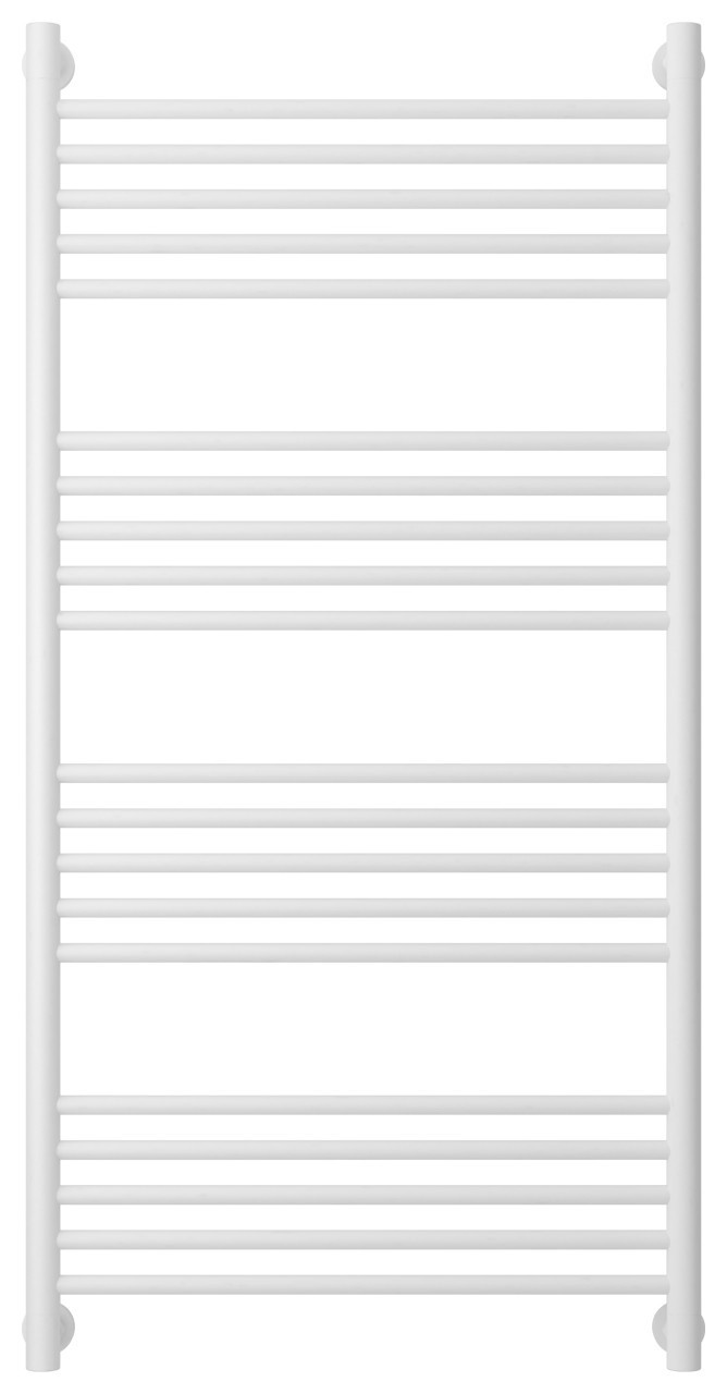 Полотенцесушитель водяной Сунержа Богема+ прямая 1200х600 Матовый белый