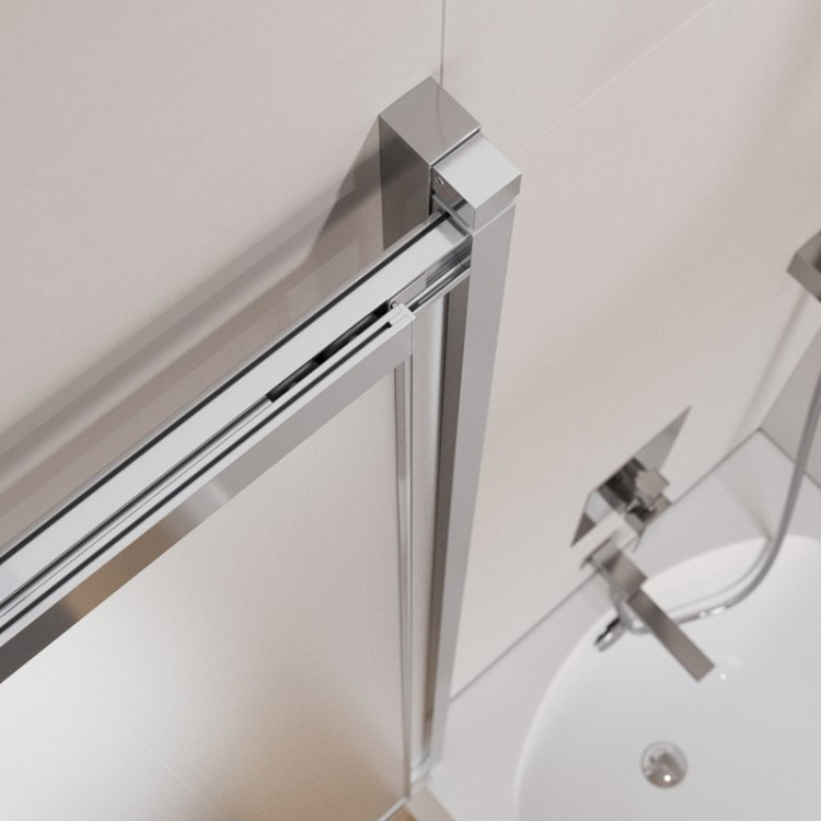 Душевая шторка на ванну SLIDER-VF-11 Cezares SLIDER-VF-11-100/150-P-Cr