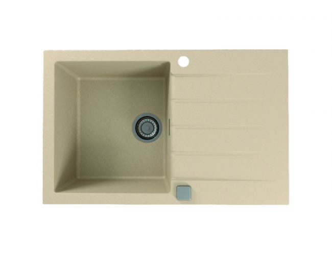 Мойка ALVEUS GRANITAL CADIT 20 TERRA - G22 790 X 500  1X в комплекте с сифоном 1132823,