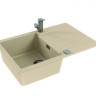 Мойка ALVEUS GRANITAL CADIT 20 TERRA - G22 790 X 500  1X в комплекте с сифоном 1132823,