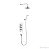 Душевая стойка c встроенным термостатом VF3S c душевой насадкой 6''