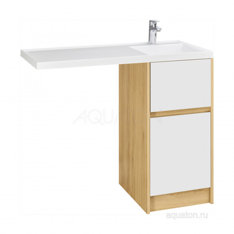 Фасад Лондри 40 к-т Белый 1A274901LH010 AQUATON