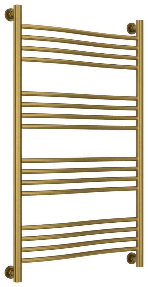 Полотенцесушитель водяной Сунержа Флюид+ 1000х600 Состаренная латунь