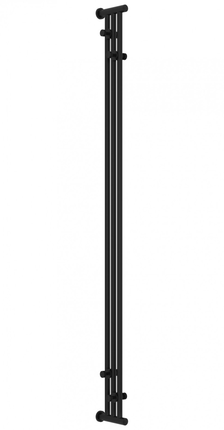 Полотенцесушитель водяной Сунержа Хорда 1800х195 Матовый чёрный