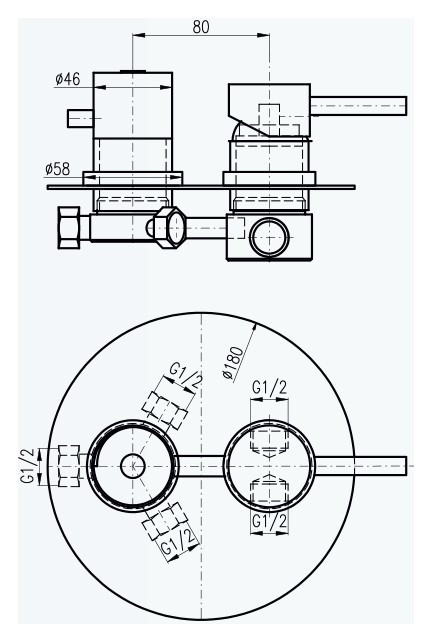 Смеситель для ванны Rav Slezak Seina SE987.3