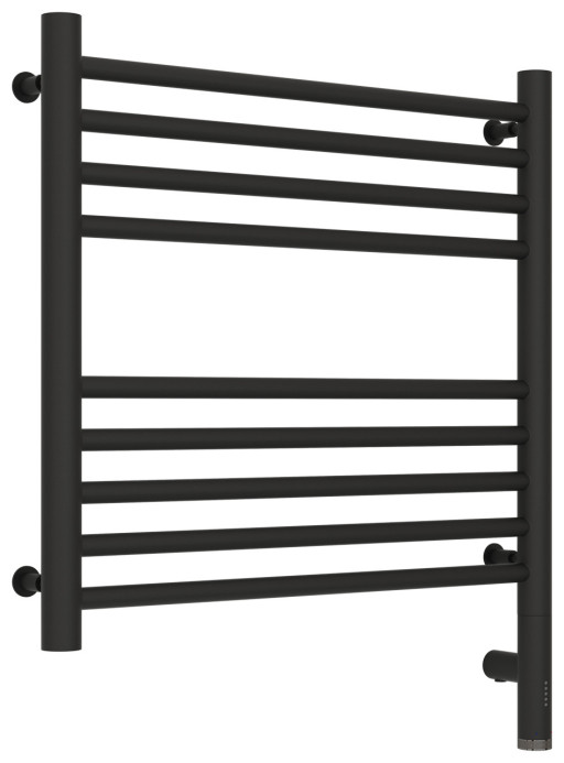 Полотенцесушитель электрический Сунержа Богема 3.0 прямая 500х500 МЭМ правый Тёмный титан муар