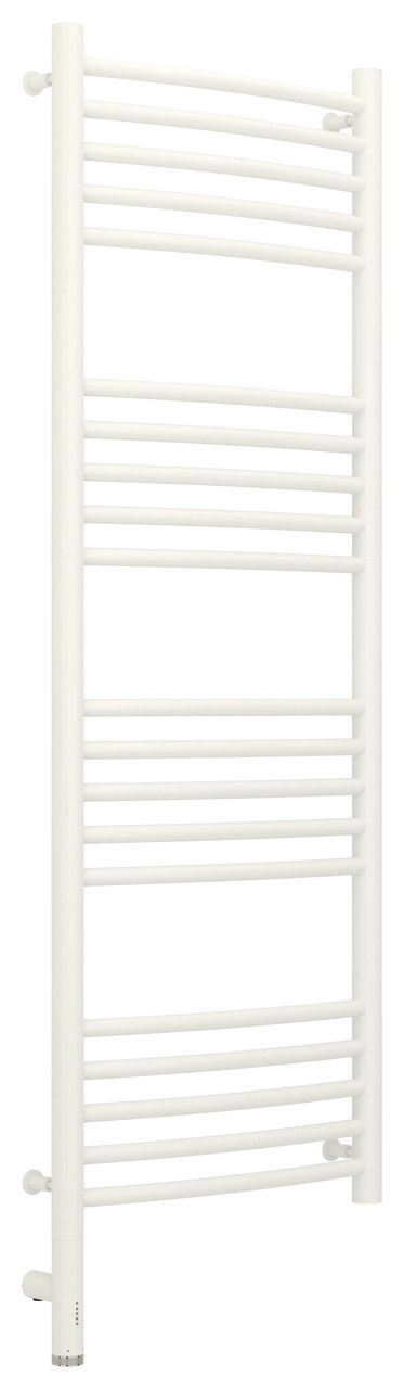 Полотенцесушитель электрический Сунержа Богема 3.0 выгнутая 1200х400 МЭМ левый Матовый белый