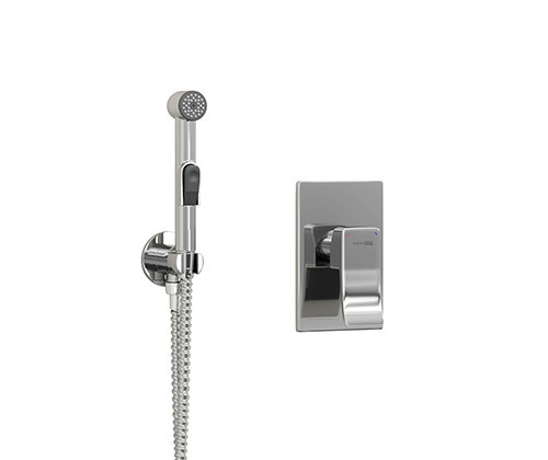 WasserKRAFT A010657 Встраиваемый комплект для биде со шлангом 120 см