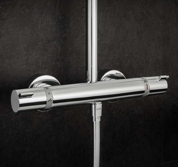 Душевая система Hansgrohe Croma 27185000 с термостатом