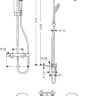 Душевая система Hansgrohe Croma 27185000 с термостатом