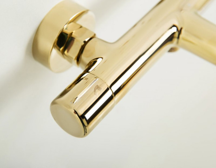 Смеситель для ванны и душа Cezares UNO-VASM-ORO