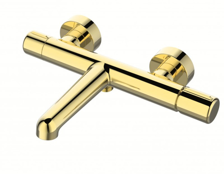 Смеситель для ванны и душа Cezares UNO-VASM-ORO