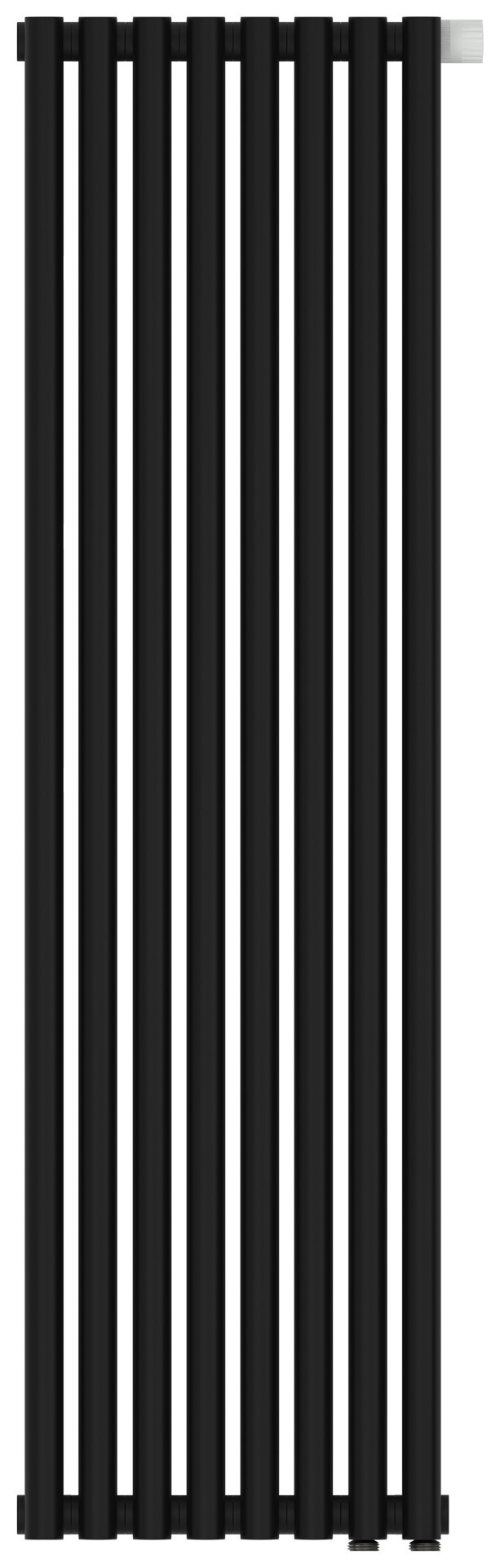 Отопительный радиатор Сунержа Эстет-00 EU50 1200х360 8 секций Матовый чёрный