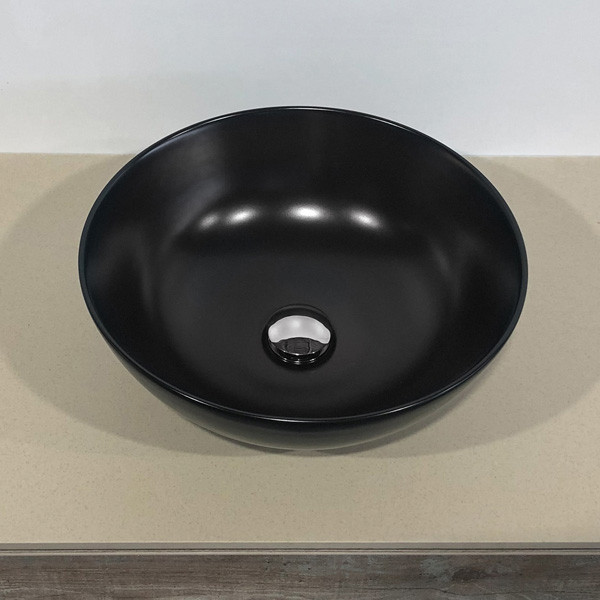 COMFORTY. Раковина 104 MB черная матовая