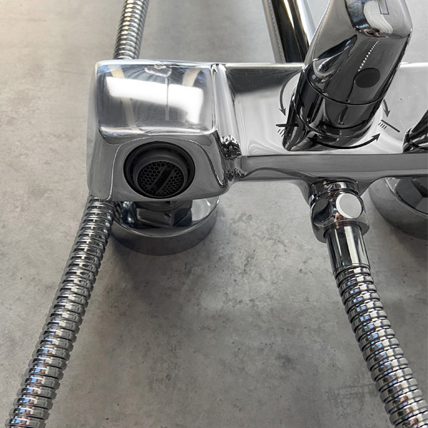 COMFORTY. Душевая система, FF074R-CCT, хром