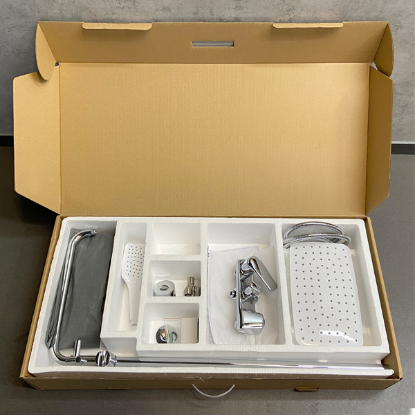 COMFORTY. Душевая система, FF074R-CCT, хром